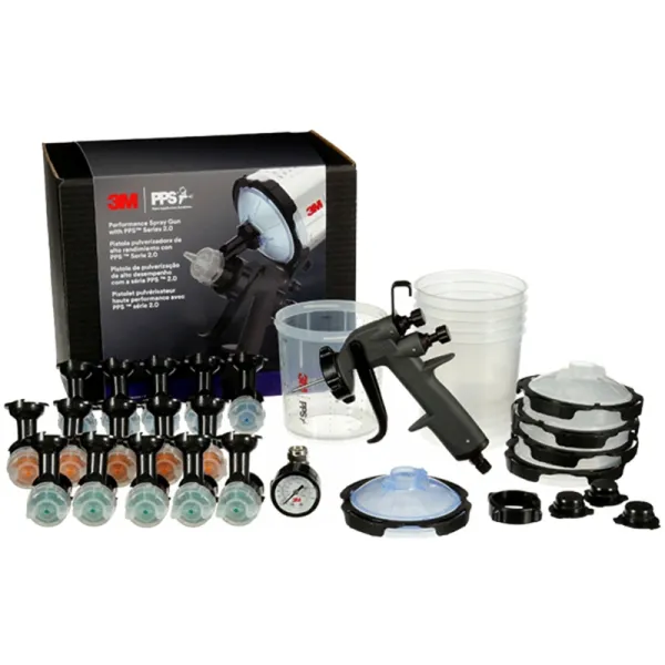 3M Hochleistungslackierpistolen-System mit PPS 2.0